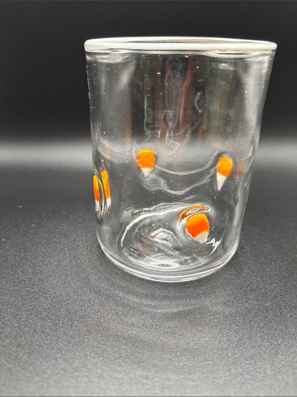 NEW Anthropologie Candy Corn Icon Juice Glass